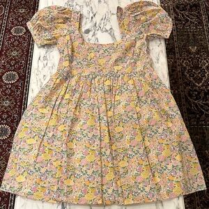 LoveShackFancy Raleigh Babydoll Cottagecore Dress Liberty Golden Meadows NWT